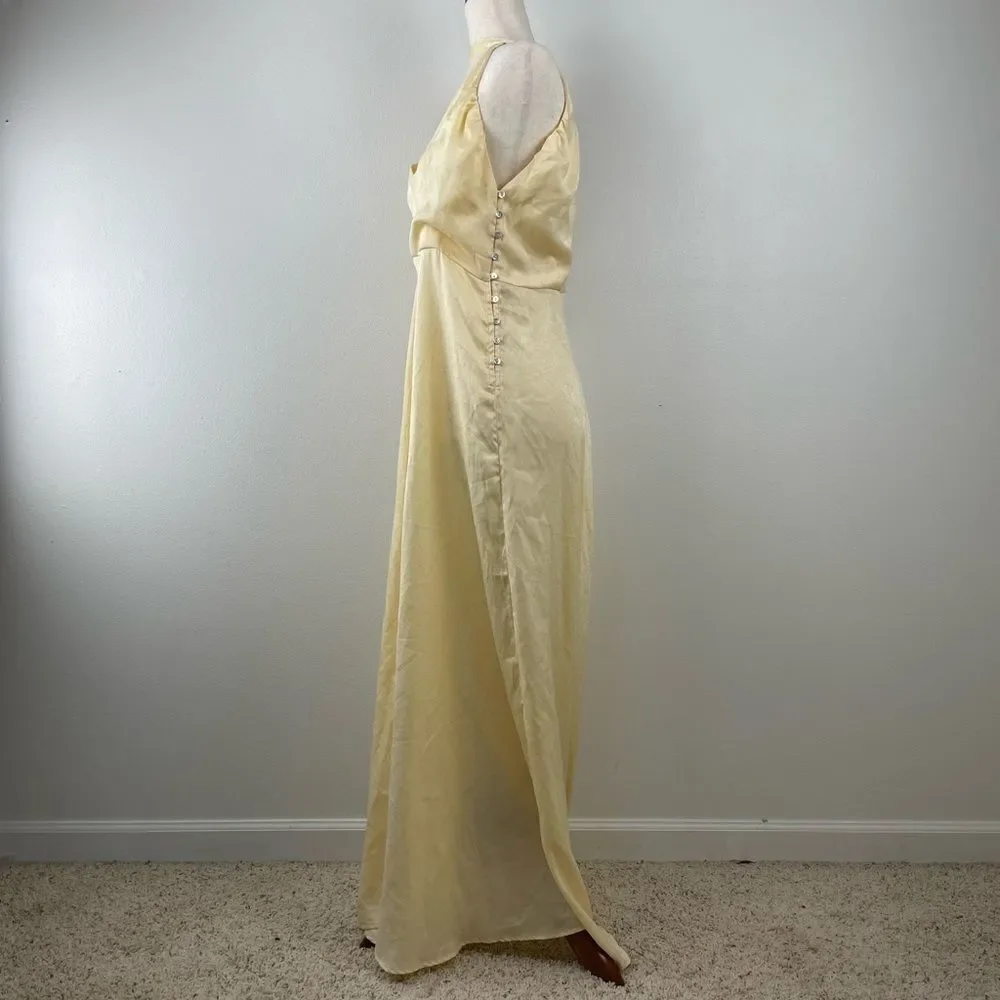 NWT Free People Champagne Maxi Dress Size M
